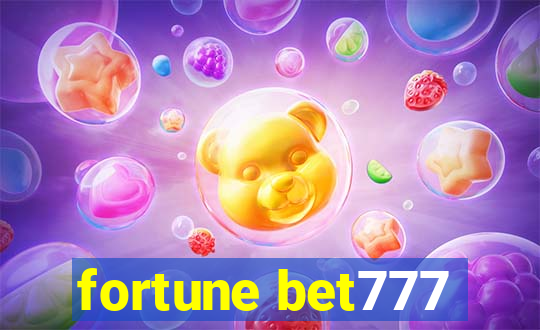 fortune bet777